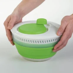 Prepworks Collapsible 3qt Salad Spinner: Dishwasher-Safe, Nonslip Base, Adjustable Handle, Green Lettuce Spinner 11 Prepworks Collapsible 3qt Salad Spinner: Dishwasher-Safe, Nonslip Base, Adjustable Handle, Green Lettuce Spinner -Target KitchenAid GUEST be5442fd 37c8 4020 a9fd f21fd8eeb623