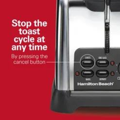 Hamilton Beach 4 Slice Toaster 24782: Silver 4 Slot Double Toaster, 1560W, Metal, 1 Year Warranty -Target KitchenAid GUEST be5a180e 1107 481a 928c 5eba05b9de85