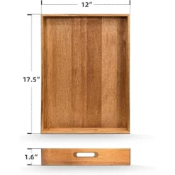 Attop Decorative Serving Trays Platter For Breakfast In Bed, Lunch, Dinner, Appetizers, Patio, Ottoman, Coffee Table, BBQ 14 Attop Decorative Serving Trays Platter For Breakfast In Bed, Lunch, Dinner, Appetizers, Patio, Ottoman, Coffee Table, BBQ -Target KitchenAid GUEST be5e46d3 6a40 429a b644 43315f9a8b70