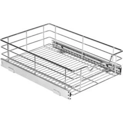 Hold N' Storage - Pull Out Pantry Cabinet Organizer With Anti Rust Chrome Finish, Heavy-Duty, Smooth Slide 23 Hold N' Storage - Pull Out Pantry Cabinet Organizer With Anti Rust Chrome Finish, Heavy-Duty, Smooth Slide -Target KitchenAid GUEST be709c10 6ff2 431a 9e7b 9c895222f161