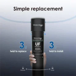 Waterdrop 17UB-UF Ultra Filtration Under Sink Water Filter System With Extra 1 RF17-UF Filter -Target KitchenAid GUEST be7a38ec 031b 46c5 8566 14ad82c21d05