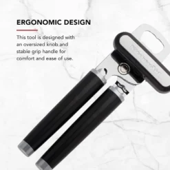 Multifunction Can Opener And Bottle Opener Easy To Use, Razor Sharp Stainless Steel Cutting Wheel, Soft Ergonomic Handles -Target KitchenAid GUEST be957651 bc87 4dae a5b7 c6b67207d7e4