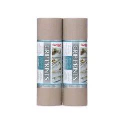 Con-Tact Grip Prints 2pk 12"x20' Taupe: Non-Adhesive Shelf & Drawer Liners For Kitchen, Pantry, Cabinet, Solid Beige -Target KitchenAid GUEST bec6e4be 6a55 4481 8a24 7851a0323772