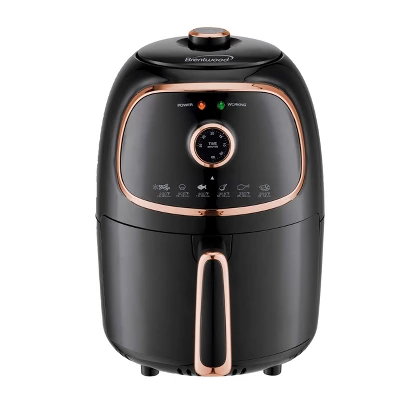 Brentwood AF-202BK 2 Quart Small Electric Air Fryer Copper With Timer And Temp Control 9 Brentwood AF-202BK 2 Quart Small Electric Air Fryer Copper With Timer And Temp Control - Image 7