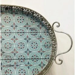 Essential Decor & Beyond 3-Piece Metal Oval Tray Silver With Handle 8 Essential Decor & Beyond 3-Piece Metal Oval Tray Silver With Handle -Target KitchenAid GUEST bf2c0763 0d83 4089 a209 79b3780654fc