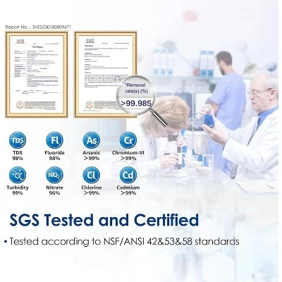 Waterdrop N1 Countertop Reverse Osmosis System, 4 Stage, 3:1 Pure To Drain, Extra Three WD-N1-CF Extra WD-N1-MRO Replacement Filter 5 Waterdrop N1 Countertop Reverse Osmosis System, 4 Stage, 3:1 Pure To Drain, Extra Three WD-N1-CF Extra WD-N1-MRO Replacement Filter - Image 3