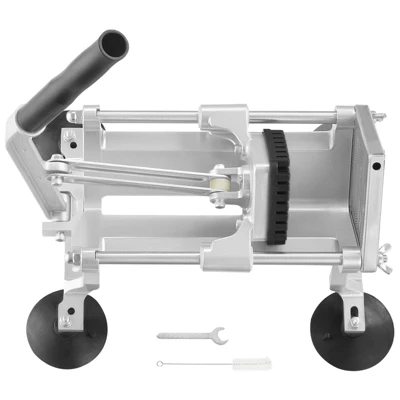 VEVOR Commercial Vegetable Slicer, 3/8 Inch Fruit Slicer, Stainless Steel And Aluminum Alloy Vegetable Cutter Slicer Machine, Manual Slicer 10 VEVOR Commercial Vegetable Slicer, 3/8 Inch Fruit Slicer, Stainless Steel And Aluminum Alloy Vegetable Cutter Slicer Machine, Manual Slicer - Image 8