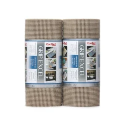 Con-Tact Grip Excel 2pk 12"x20' Taupe: Non-Adhesive Shelf Liners For Kitchen, Pantry, Cabinet, Drawer, Solid Beige 15 Con-Tact Grip Excel 2pk 12"x20' Taupe: Non-Adhesive Shelf Liners For Kitchen, Pantry, Cabinet, Drawer, Solid Beige -Target KitchenAid GUEST bff6348a a780 437c 9382 611af6f55769