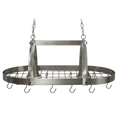 Elegant Designs 2-Light Kitchen Pot Rack With Downlights 16 Elegant Designs 2-Light Kitchen Pot Rack With Downlights - Image 14