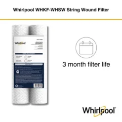 Whirlpool 10" X 2.5" String Wound Whole House Water Filter,35 Micron, NSF Certified, WHKF-WHSW -Target KitchenAid GUEST c039a78a 0c04 4d6a add4 175f1535d96a