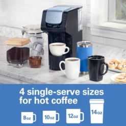 Hamilton Beach Flexbrew Single-Serve Hot/Iced Coffee Maker 49921: Cup & Ground Coffee, 14 Oz, Black, Electric -Target KitchenAid GUEST c03b67b5 bd09 4469 9803 e841fe1b35d2