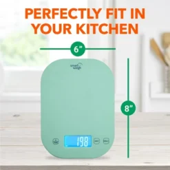 Smart Weigh Digital Food Scale - 11-pound Capacity - Mint Green 15 Smart Weigh Digital Food Scale - 11-pound Capacity - Mint Green -Target KitchenAid GUEST c06d9799 3b7a 42d7 aaa3 33fa20231ad6