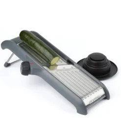 Prepworks Dial And Slice Chef's Mandoline: ABS & Stainless Steel Vegetable Slicer, Dishwasher-Safe, Black/Gray 24 Prepworks Dial And Slice Chef's Mandoline: ABS & Stainless Steel Vegetable Slicer, Dishwasher-Safe, Black/Gray -Target KitchenAid GUEST c0adceb5 7656 430b 83eb 0578bfec812c