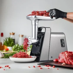 3000W Meat Grinder, Grind 3 Lbs/min,Heavy-Duty Multipurpose Stainless Steel Meat Mincer With 2 Blades & 4 Grinding Plates,3 Sausage Tubes & Kibbe Kit -Target KitchenAid GUEST c0bbe2bd 4f9e 4e9c a1c8 4f6fa3999144
