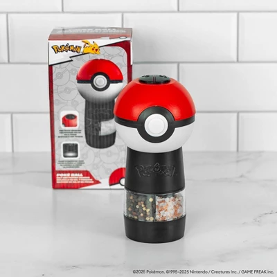 Uncanny Brands Pokemon Pokeball Salt And Pepper Grinder 7 Uncanny Brands Pokemon Pokeball Salt And Pepper Grinder - Image 5