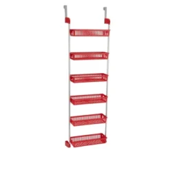 Over The Door Storage Rack, 6 Basket Door Organizer, Great For Use In Pantry As Spice Rack 10 Over The Door Storage Rack, 6 Basket Door Organizer, Great For Use In Pantry As Spice Rack -Target KitchenAid GUEST c0f47cc3 110d 4c49 9fbe f257eb3cdea7
