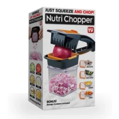 NutriChopper Handheld Vegetable And Fruit Chopper With 4 Stainless Steel Blades & Catch Container -Target KitchenAid GUEST c1193e32 cebe 40cd 9403 ae32033146ae