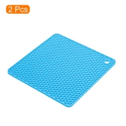 Unique Bargains Silicone Heat Resistant Non-Slip Drying Mat Trivet Mats Blue 2 Pcs 6 Unique Bargains Silicone Heat Resistant Non-Slip Drying Mat Trivet Mats Blue 2 Pcs -Target KitchenAid GUEST c1202666 31a3 4863 94b6 df4d17557686