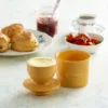 Butter Bell® Crock – Café Retro Golden Yellow Ceramic Butter Keeper, Glossy Vintage-Style Butter Dish For Spreadable Butter -Target KitchenAid GUEST c132757c 7c40 4e0f ac56 23e00dbdc690
