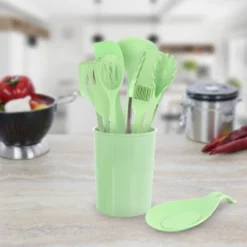 MegaChef Mint Green Silicone Cooking Utensils, Set Of 12 -Target KitchenAid GUEST c15792ca 6e21 4c2d 9854 1a030ff020b4