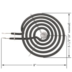 ERP® Replacement 6-In. 5-Turn Range Surface Element For GE® Part Number WB30M1 In Gray 12 ERP® Replacement 6-In. 5-Turn Range Surface Element For GE® Part Number WB30M1 In Gray -Target KitchenAid GUEST c1726556 9c6c 4e4a 884e 9c71e5d176c8