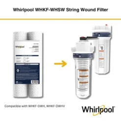 Whirlpool 10" X 2.5" String Wound Whole House Water Filter,35 Micron, NSF Certified, WHKF-WHSW -Target KitchenAid GUEST c193f3f0 c1d1 428e 93e1 13dbad920efb