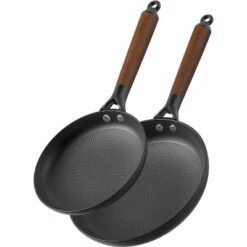 LAMFO Professional Cooking Utensils, 8&10 Non Stick Frying Pan With Ergonomic Handle, Pizza Pan Nonstick Cooking Pan, Oven Safe Dishwasher Safe -Target KitchenAid GUEST c1a01aa3 f431 4c9f 86d7 0a14bcdb0408