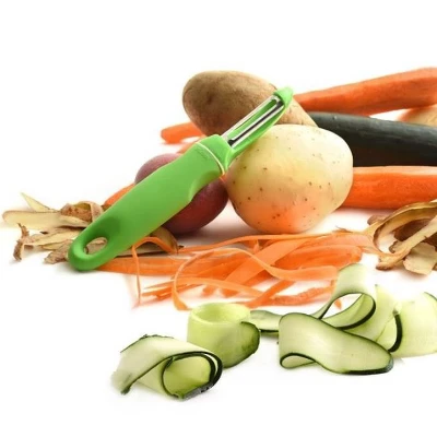 Norpro Grip-EZ Stainless Steel Blade Swivel Fruit & Veggie Peeler 3 Norpro Grip-EZ Stainless Steel Blade Swivel Fruit & Veggie Peeler