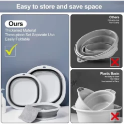 Collapsible Tub Wash Basin Laundry Tub 3 Pack Collapsible Laundry Baskets Foldable Dish Tub Plastic Washtub 10 Collapsible Tub Wash Basin Laundry Tub 3 Pack Collapsible Laundry Baskets Foldable Dish Tub Plastic Washtub -Target KitchenAid GUEST c223ced9 5a3d 4048 bdef 741f1bbdd42f