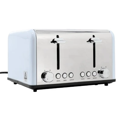 Redmond 4-Slice Extra Wide Slot 1650W Stainless Steel Toaster In Cream 8 Redmond 4-Slice Extra Wide Slot 1650W Stainless Steel Toaster In Cream - Image 6