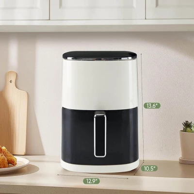 MyDepot Air Fryer, 6-Quart With Viewing Window, 12-in-1 Functions - Air Fry, Roast, Reheat, Dehydrate, Bake, Steam, And More, 400°F Max 3 MyDepot Air Fryer, 6-Quart With Viewing Window, 12-in-1 Functions - Air Fry, Roast, Reheat, Dehydrate, Bake, Steam, And More, 400°F Max