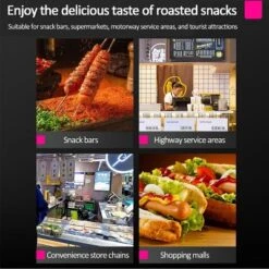 Commercial Hot Dog Roller Machine, Roller Stainless Steel Hot Dog Griller With Dual Controls, Capacity For Parties, Events -Target KitchenAid GUEST c3048212 f750 46e6 9600 8809444ebf80