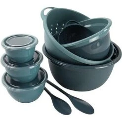 Debra's Kitchen Made In USA 12pc Prep And Mix Set - Tea