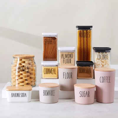 Talented Kitchen 136 Pantry Labels For Food Containers, Preprinted Black All-Caps Kitchen Organization Labels For Pantry Organization 6 Talented Kitchen 136 Pantry Labels For Food Containers, Preprinted Black All-Caps Kitchen Organization Labels For Pantry Organization - Image 4