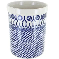 Blue Rose Polish Pottery P082 Manufaktura Utensil Jar -Target KitchenAid GUEST c3f965bd 515c 4d72 a275 950d1fec2b67