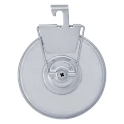 Escali Refrigerator & Freezer Thermometer: Stainless Steel Analog Fridge Thermostat, Large Dial, Clip/Freestanding Mount