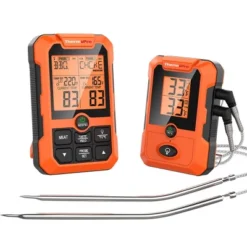 ThermoPro TP810W Wireless Meat Thermometer Of 500FT Dual Probe Meat Thermometer For Smoker Oven, Grill Thermometer With Dual Probes -Target KitchenAid GUEST c442fe3e 2c43 4c02 8097 7940b6911321