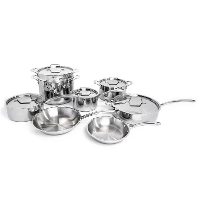 BergHOFF Professional 13Pc 18/10 Stainless Steel Tri-Ply Cookware Set 16 BergHOFF Professional 13Pc 18/10 Stainless Steel Tri-Ply Cookware Set - Image 14