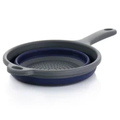 Oster® Oster Bluemarine Collapsible Polypropylene Colander With Handle In Navy -Target KitchenAid GUEST c48c7b48 be8e 4b53 98f3 13057d54a08d
