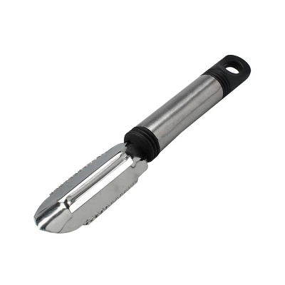 Unique Bargains Kitchenware Stainless Steel Carrot Fruit Slicer Peelers Black, Silver Tone 2 Pcs 4 Unique Bargains Kitchenware Stainless Steel Carrot Fruit Slicer Peelers Black, Silver Tone 2 Pcs - Image 2