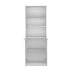 GlasFlength Kitchen Storage Kitchen Pantry Cabinet Tall Cabinet Freestanding Storage Cupboard For Dining Room, White, 11.77"*24.72"*71.1" -Target KitchenAid GUEST c535184b 342b 4858 a99f 344439ac6c76