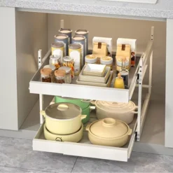 Extendable Cabinet Organizer With 2 Tiers, (31.5~56.5cm Wide X 42-67cm Deep X 40.5cm High), Extendable Drawer Organizer Storage Telescopic Drawer 10 Extendable Cabinet Organizer With 2 Tiers, (31.5~56.5cm Wide X 42-67cm Deep X 40.5cm High), Extendable Drawer Organizer Storage Telescopic Drawer -Target KitchenAid GUEST c54be056 8d28 447e 83eb 13e29d647283