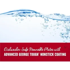 George Foreman 4-Serving Removable Plate Electric Grill And Panini Press, George Tough Non-Stick Coating, Drip Tray Catches Grease, Black 15 George Foreman 4-Serving Removable Plate Electric Grill And Panini Press, George Tough Non-Stick Coating, Drip Tray Catches Grease, Black -Target KitchenAid GUEST c5712f29 4ccd 4e35 b0b7 3e4ac0badf20