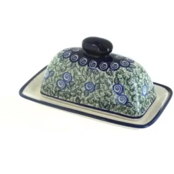 Blue Rose Polish Pottery 1377 Zaklady Butter Dish 40 Blue Rose Polish Pottery 1377 Zaklady Butter Dish -Target KitchenAid GUEST c5be6410 9bb4 4693 b661 7a154b9a3822
