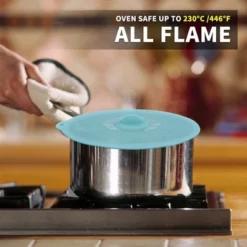 Itopfox Microwave Mat & Food Cover, Splatter Guard Silicone Trivet, Pot Holder, Drying Mat, Baking Place Mat, BPA Free Suction Lids For Bowls -Target KitchenAid GUEST c613f002 9b7d 44f8 9c40 e885357e9608