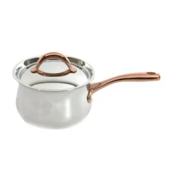 BergHOFF Ouro Gold 18/10 Stainless Steel 5Pc Starter Cookware Set With Lids, Rose Gold Handle -Target KitchenAid GUEST c62033fb ae64 4275 be1b b0d63795f7a1