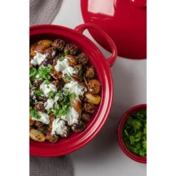 Itopfox Lace Emboss Casserole Dish With Lid, 2 Quart Ceramic Round Serving Dish For Oven To Table, Dinner And Party, Christmas Gifts In Classic Red 11 Itopfox Lace Emboss Casserole Dish With Lid, 2 Quart Ceramic Round Serving Dish For Oven To Table, Dinner And Party, Christmas Gifts In Classic Red -Target KitchenAid GUEST c6612a6a 917d 4ff3 b278 3596949e7be4