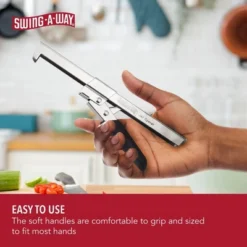 Swing-A-Way Comfort Grip Jar Opener, 7.5-Inch, Adjustable Multifunctional Stainless Steel Can Opener With Gripper - (Black) 10 Swing-A-Way Comfort Grip Jar Opener, 7.5-Inch, Adjustable Multifunctional Stainless Steel Can Opener With Gripper - (Black) -Target KitchenAid GUEST c66c3a08 6892 4df7 bd29 b5ea589c2a0f