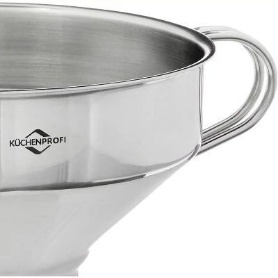 Kuchenprofi Funnel With Mesh Filter, Stainless Steel, 5-Inch Diameter 4 Kuchenprofi Funnel With Mesh Filter, Stainless Steel, 5-Inch Diameter - Image 2