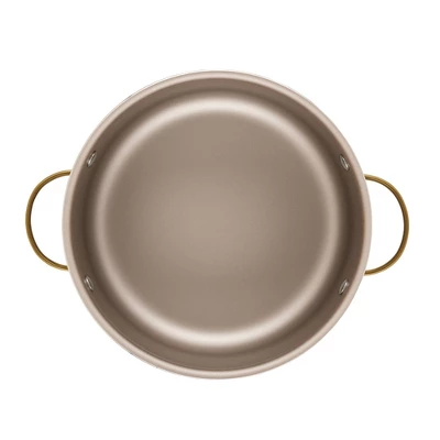 Farberware Radiant 5.5qt Nonstick Dutch Oven With Lid Champagne: Aluminum, Dishwasher-Safe, Round, 5.5qt Capacity 10 Farberware Radiant 5.5qt Nonstick Dutch Oven With Lid Champagne: Aluminum, Dishwasher-Safe, Round, 5.5qt Capacity - Image 8